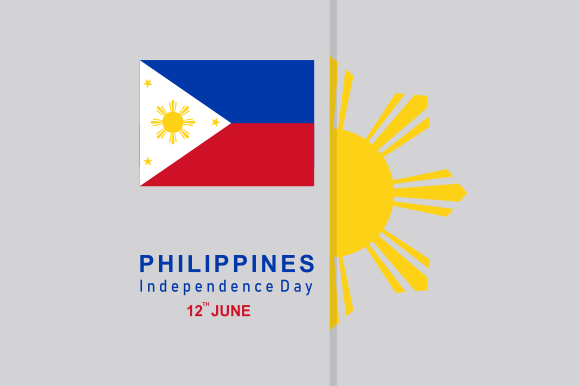 Philippines Independence Day Vector Temp Grafika Logo Przez 2qnah