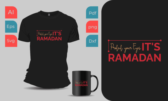 Protect Your Eyes Its Ramadan Graphic Print Templates By Zero Hour