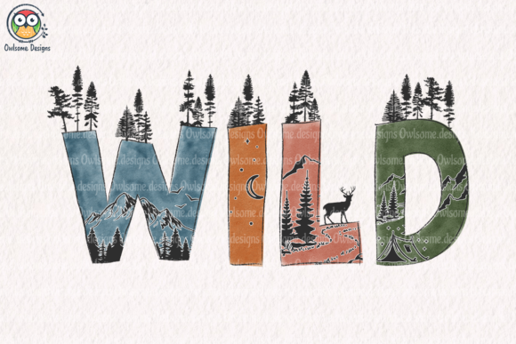 Wild Adventure Sublimation Graphic Crafts By owlsome.designs
