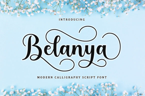 Belanya Script & Handwritten Font By bungreja123
