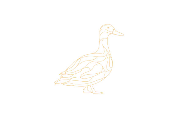 Duck Adult Coloring Page Coloring Pages Adult Craft Cut File By Creative Fabrica Crafts