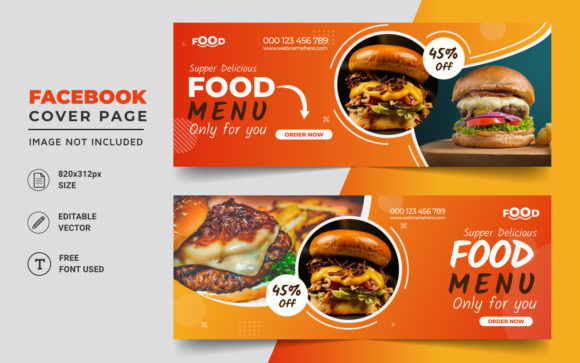 Social Media Food Banner Design Grafika Strony Internetowe Przez armanmojumdar49