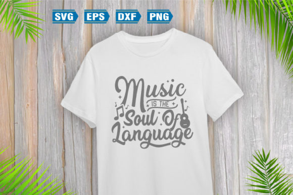 Music SVG Quotes | Music is the Soul of Graphic Crafts By vectoryzen
