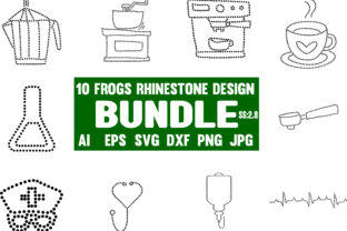 Rhinestone Design Bundle Graphic Print Templates By Graphic Art