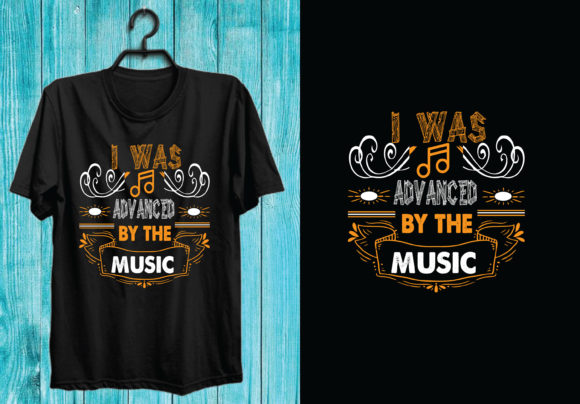 Typography T-shirt Design Music Graphics Graphic T-shirt Designs By Mousumebd