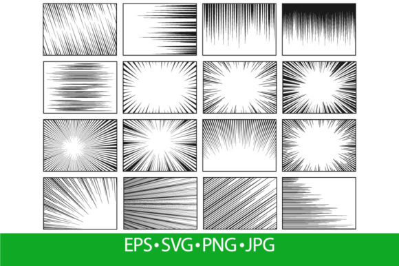 Speed Lines Backgrounds Graphic Backgrounds By frogella.stock