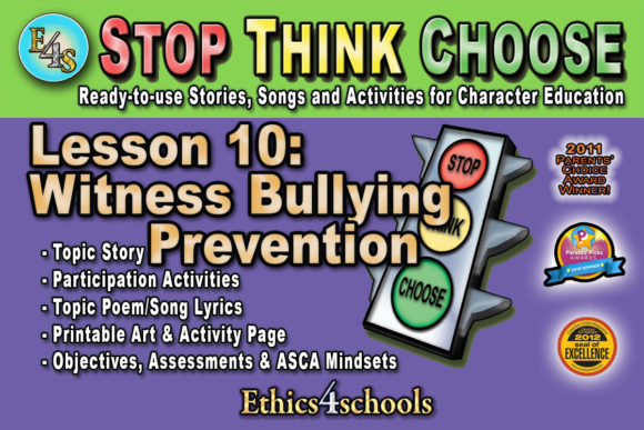 Module 10 - Witness Bully Prevention Graphic 3rd grade By steve86