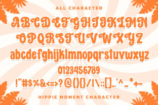 Hippie Moment Display Font By Hoperative Design 6