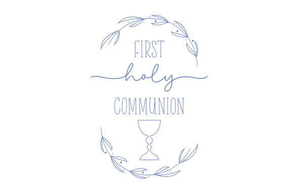 First Holy Communion Religious Craft Cut File By Creative Fabrica Crafts