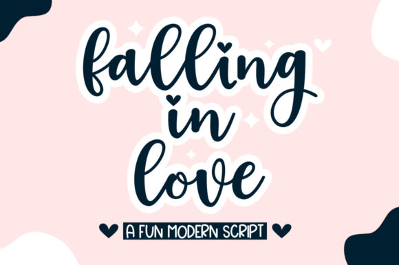 Falling in Love Script & Handwritten Font By Natural Ink