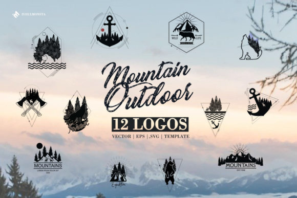 Mountain Outdoor Themed Logos/graphic Graphic Logos By iyhulmonsta