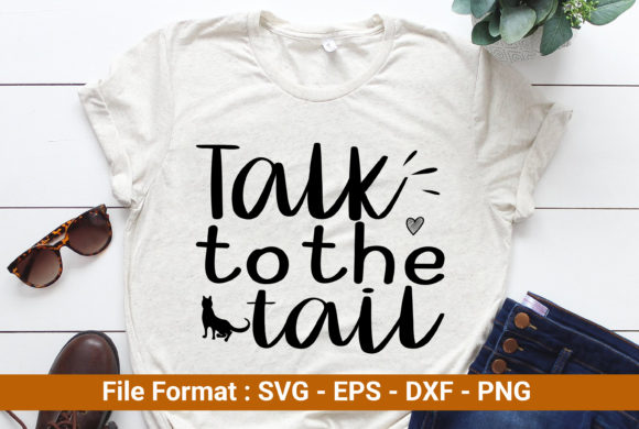 Talk to the Tail Graphic Print Templates By tdesignark