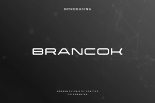 Brancok Display Font By garismantra 1