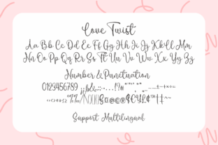 Love Twist Duo Script & Handwritten Font By jinanstd 13