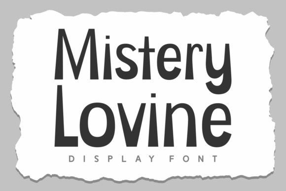 Mistery Lovine Display Font By Creative Fabrica Fonts
