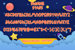 Shining Stars Display Font By Phantom Creative Studio 4