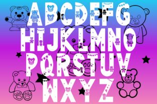 Teddy Decorative Font By Doodle Alphabet Master 2
