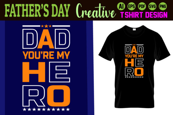 Happy Father's Day T Shirt Design 55 Gráfico Designs de Camisetas Por nobabsorkar1