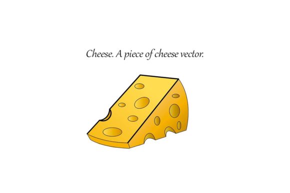 Cheese Graphic Objects By Novaart