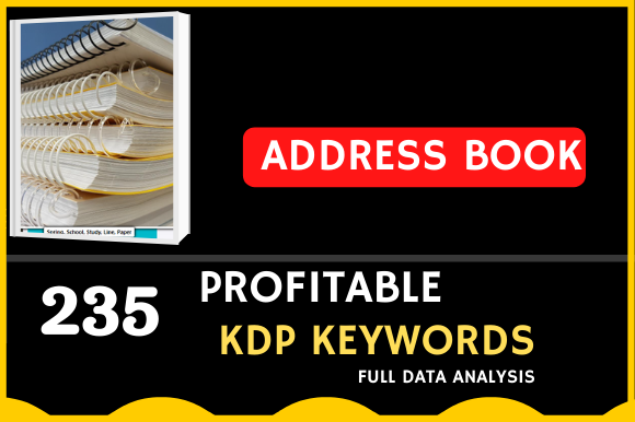 Address Book Kdp Keywords Graphic KDP Keywords By Creative Design World