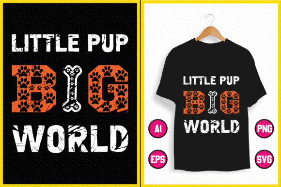 Dog T-shirt Design Vector Gráfico Designs de Camisetas Por T-SHIRT TAKE