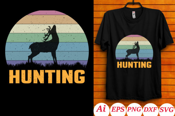 Hunting  Grafik Plotterdateien Von Custom T-Shirt Design