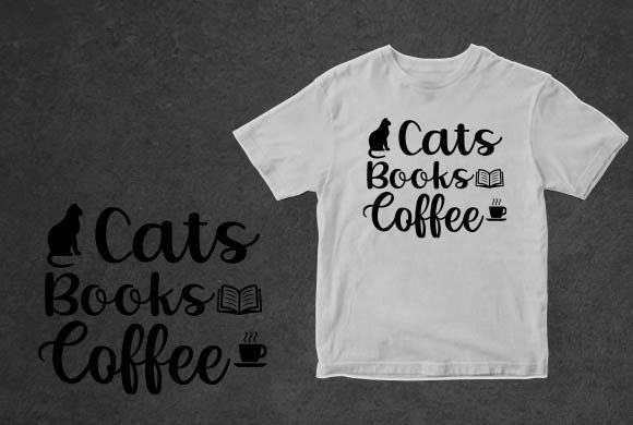 Cat Lover T-Shirt Design for POD / KDP Graphic Print Templates By Tshirtify