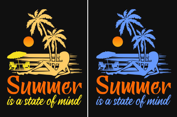 Summer Graphic Print Templates By Crystal Stone