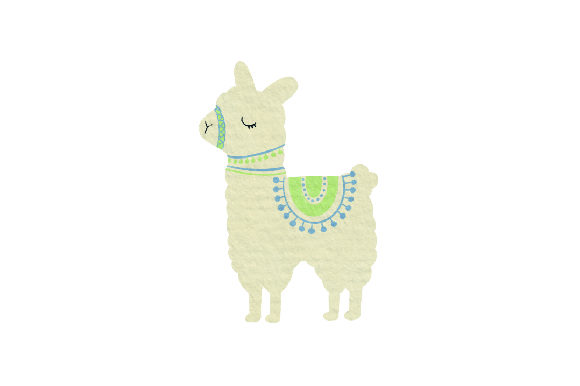 Llama Watercolor Animals Craft Cut File By Creative Fabrica Crafts