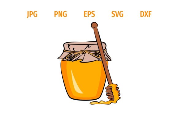 🍯 Honey Jar Graphic Illustrations By Scimmia Clipart