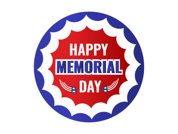 American Memorial Day Clipart Vector Graphic Icons By Creative Design