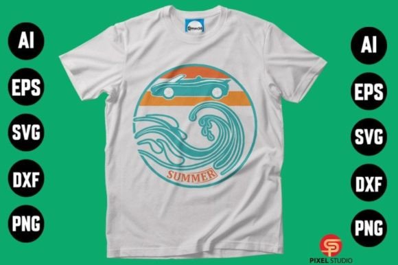 Summer Design Graphic T-shirt Designs By ashrafulisam64
