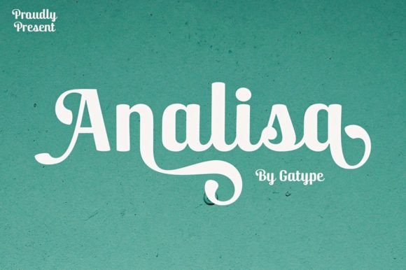 Analisa Display Font By gatype