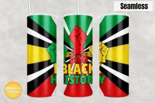 Juneteenth Tumbler Bundle Set of 4 Graphic Crafts By CraftsFactoryCo 5