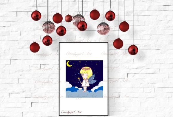 Qute Girl5 by Candygirl Art Little Angel Graphic Illustrations By Candygirl Art