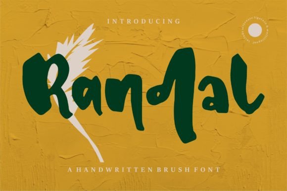 Randal Script & Handwritten Font By Vunira