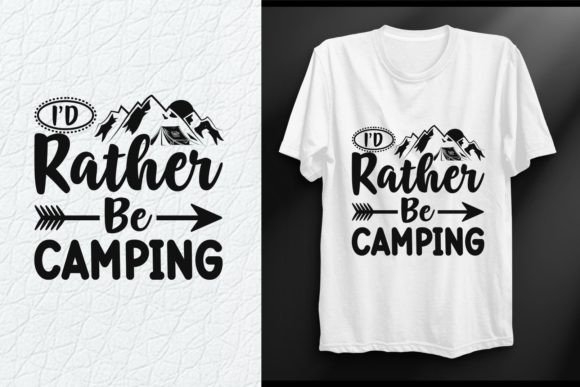 Adventure Camping Svg T-shirt Design Gráfico Modelos de Impressão Por DB T-shirt Design