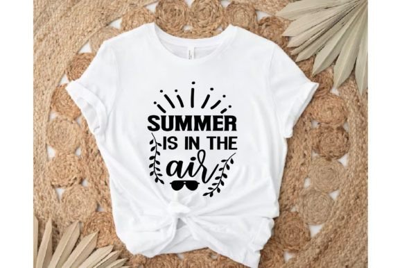 Summer is in the Air T-shirt Design Illustration Artisanat Par Svglover100