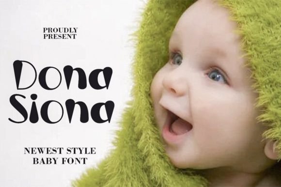 Dona Siona Display Font By gatype