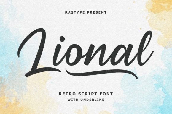 Lional Script & Handwritten Font By rastype1010