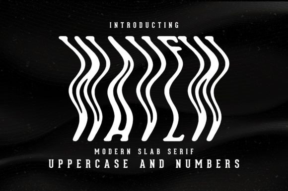 Wavew Slab Serif Font By Minimalistartstudio