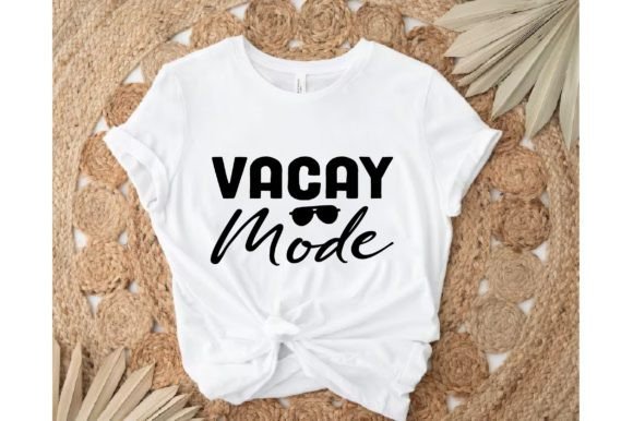 Vacay Mode T-shirt Design Gráfico Manualidades Por Svglover100