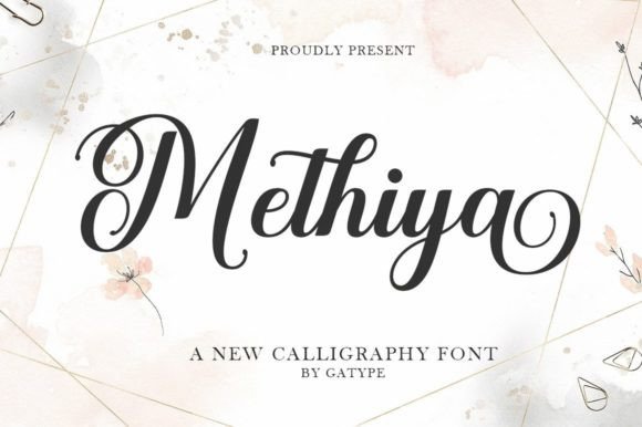 Methiya Script & Handwritten Font By gatype