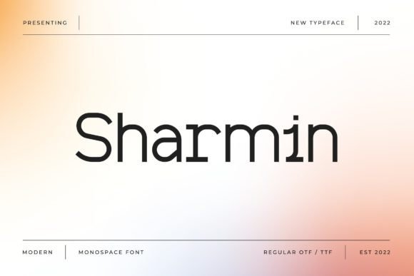 Sharmin Sans Serif Font By TypeFactory