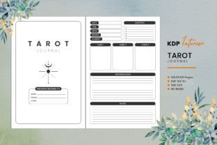 Tarot Journal – KDP Interior Gráfico Interiores KDP Por Graphics Studio Zone 1