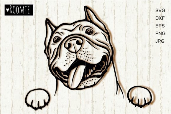 American Pit Bull Terrier Graphic Crafts By roomie