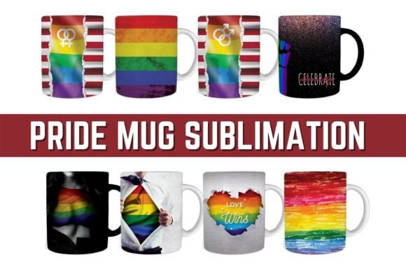 Pride Mug Sublimation Graphic Crafts By SvgOcean
