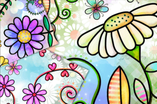 Seamless Watercolor Floral Collage Paper Graphic Patterns By Prawny 2