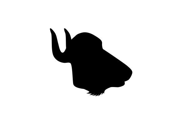 African Buffalo Head Silhouette Animals Craft Cut File By Creative Fabrica Crafts