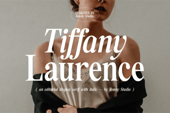 Tiffany Laurence Serif Font By Ronny Studio